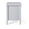 Alaterre Furniture Simplicity Wood Nightstand, Dove Gray AJSP0180 - alternate 2